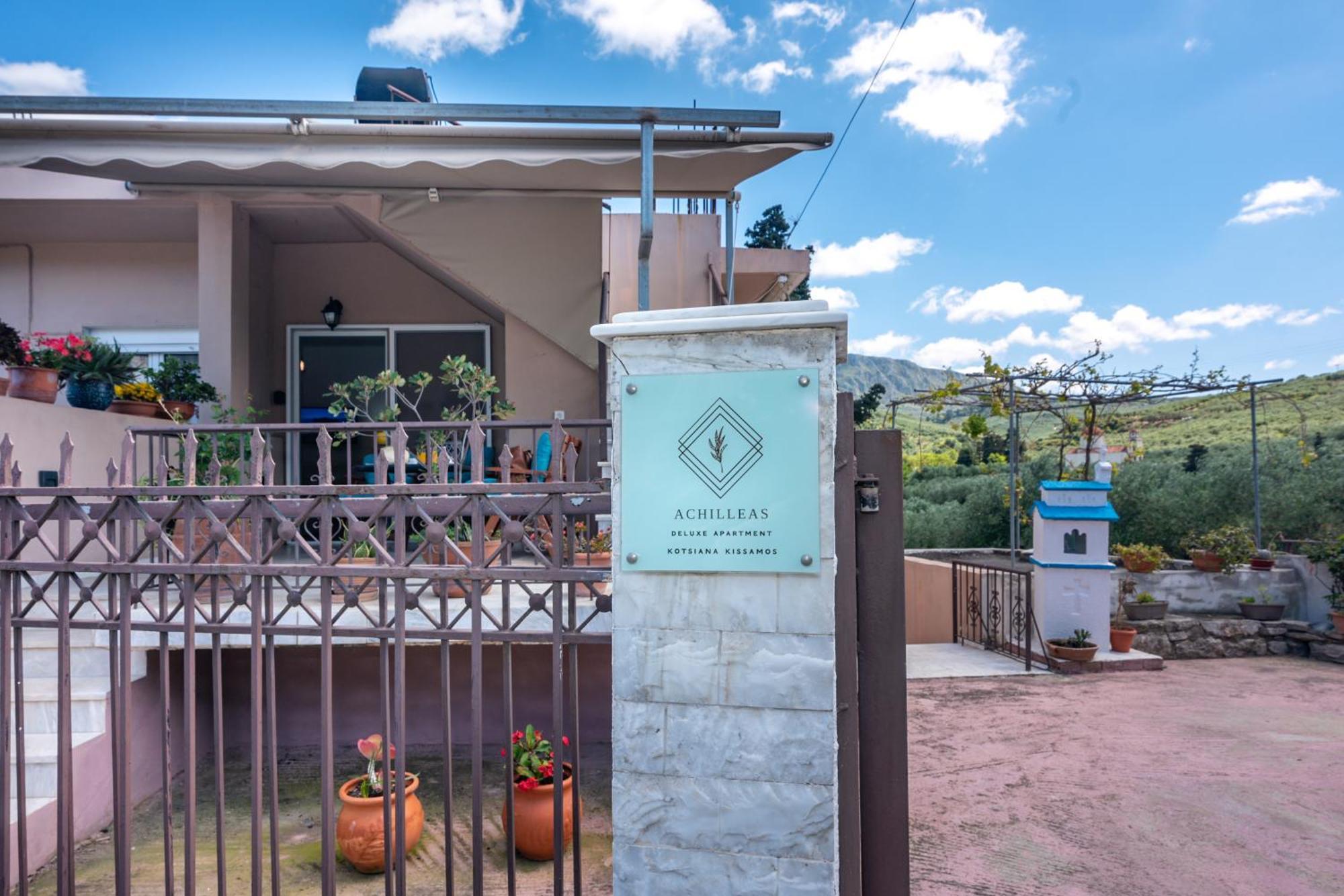Achilleas Deluxe Αpartment -Pet Friendly-Parking-Mountain View Villa Kotsiana Exterior photo